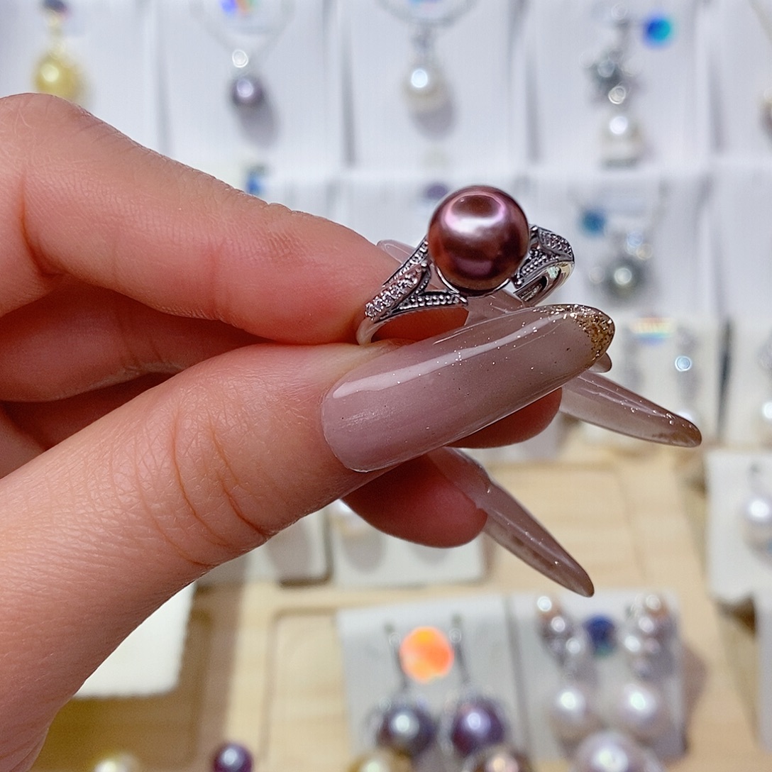 戒指淡水珍珠未镶嵌