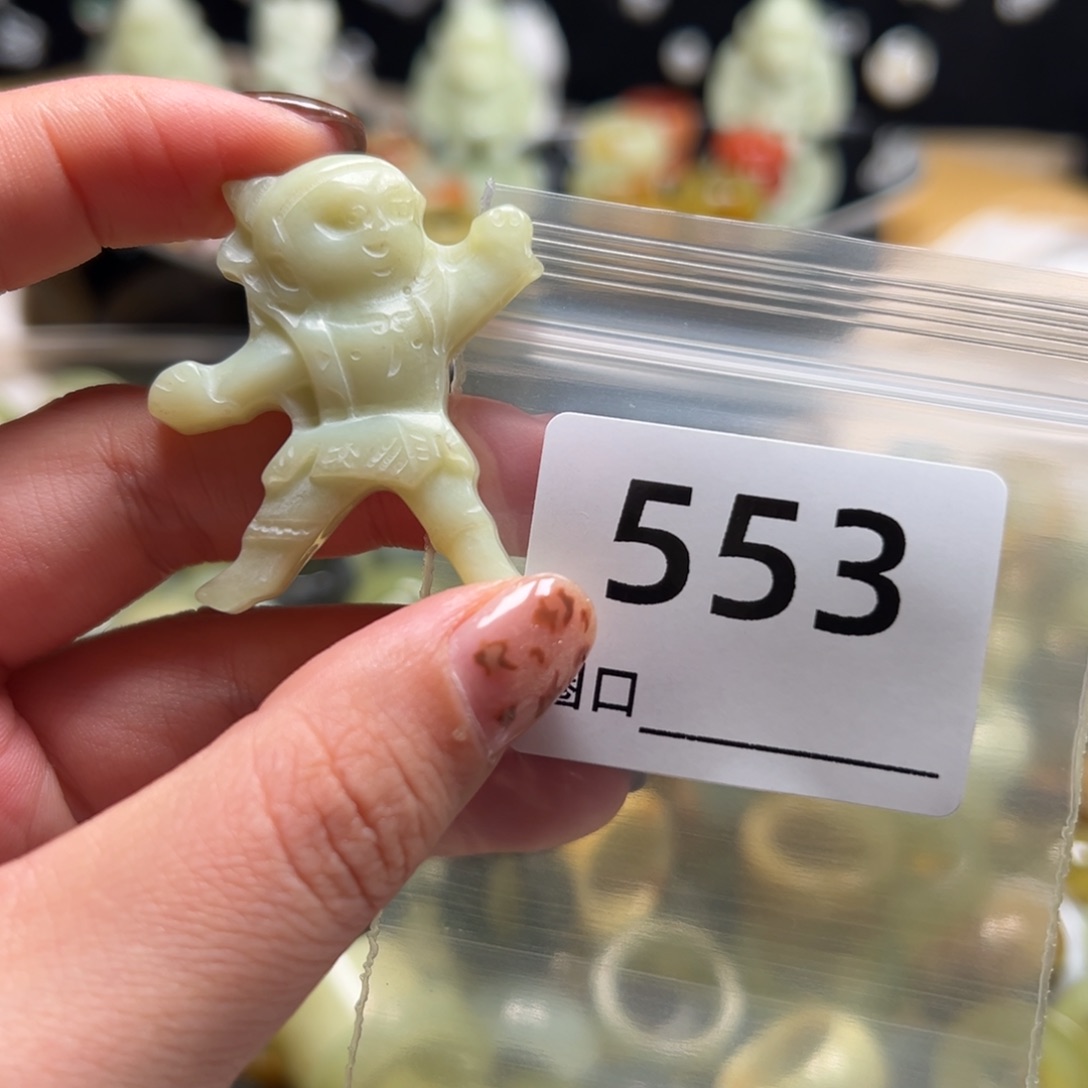 可***ง蛇纹石玉未镶嵌戒指