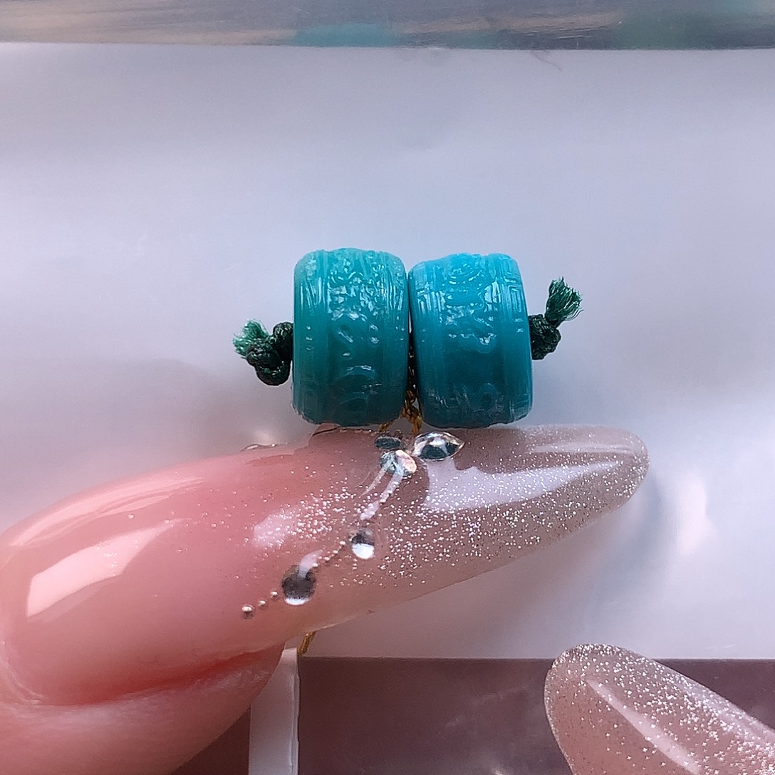 绿松石未镶嵌珠宝奇石8.2✖️4.7