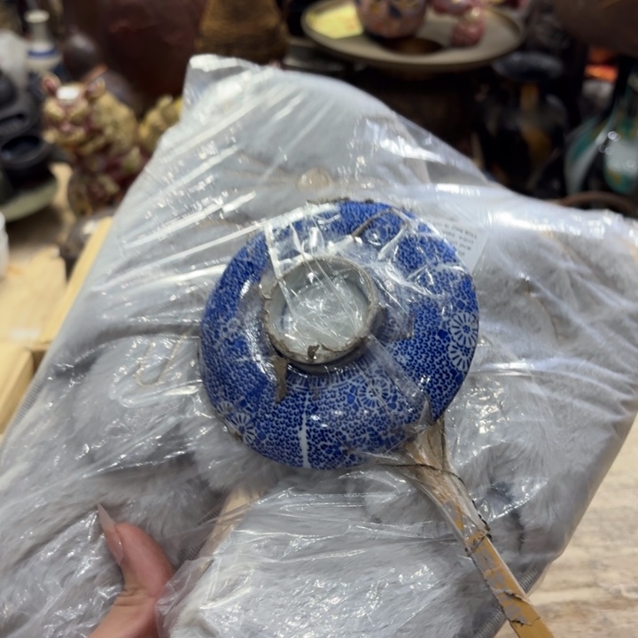 陶瓷古美术置物摆件