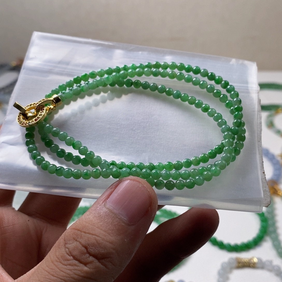 定制翡翠未镶嵌缅甸翡翠a货卡3.6