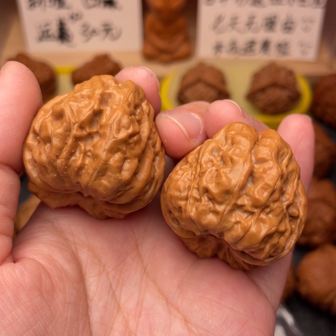 文玩核桃把件蛤蟆36