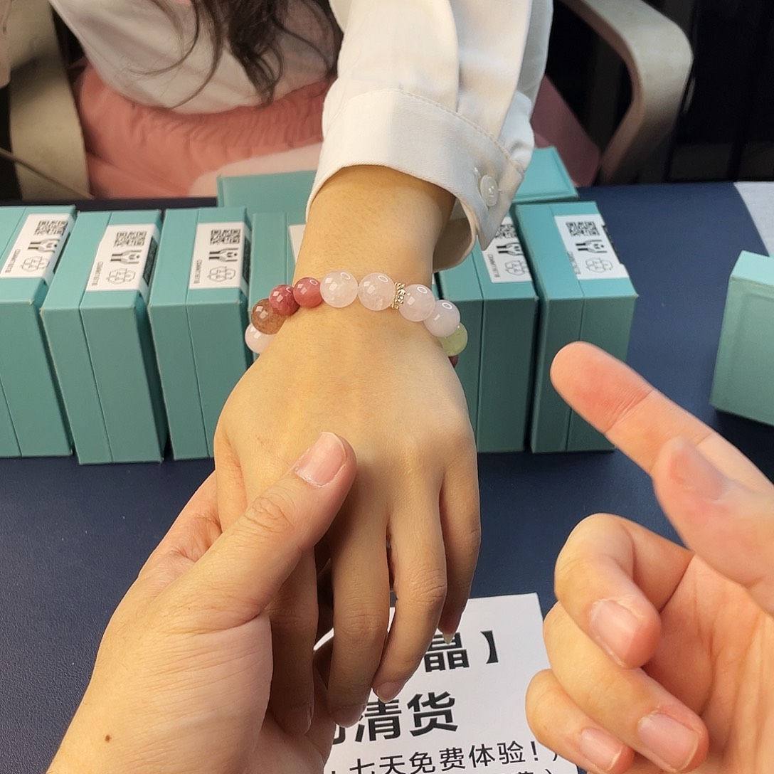 手链银S925镶嵌水晶