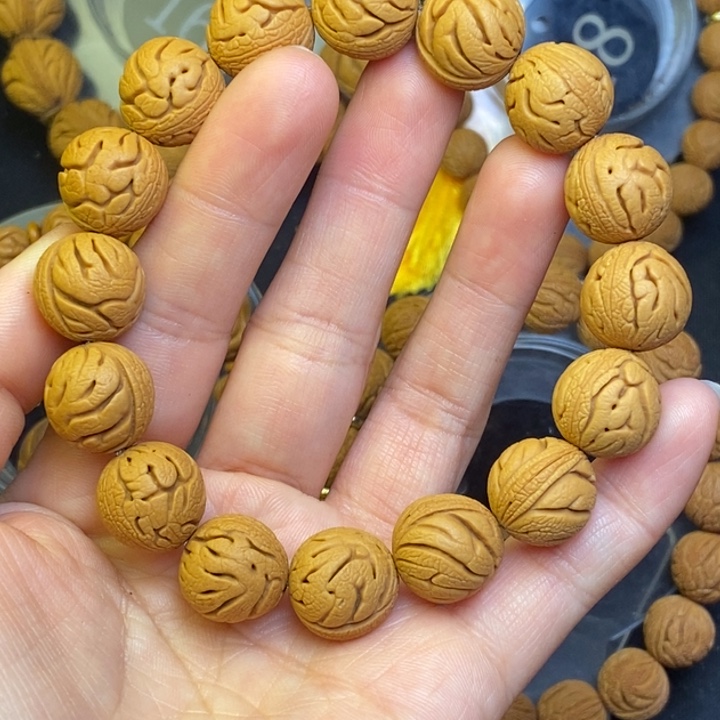 桃核吊坠秦岭龙纹桃核14尺寸