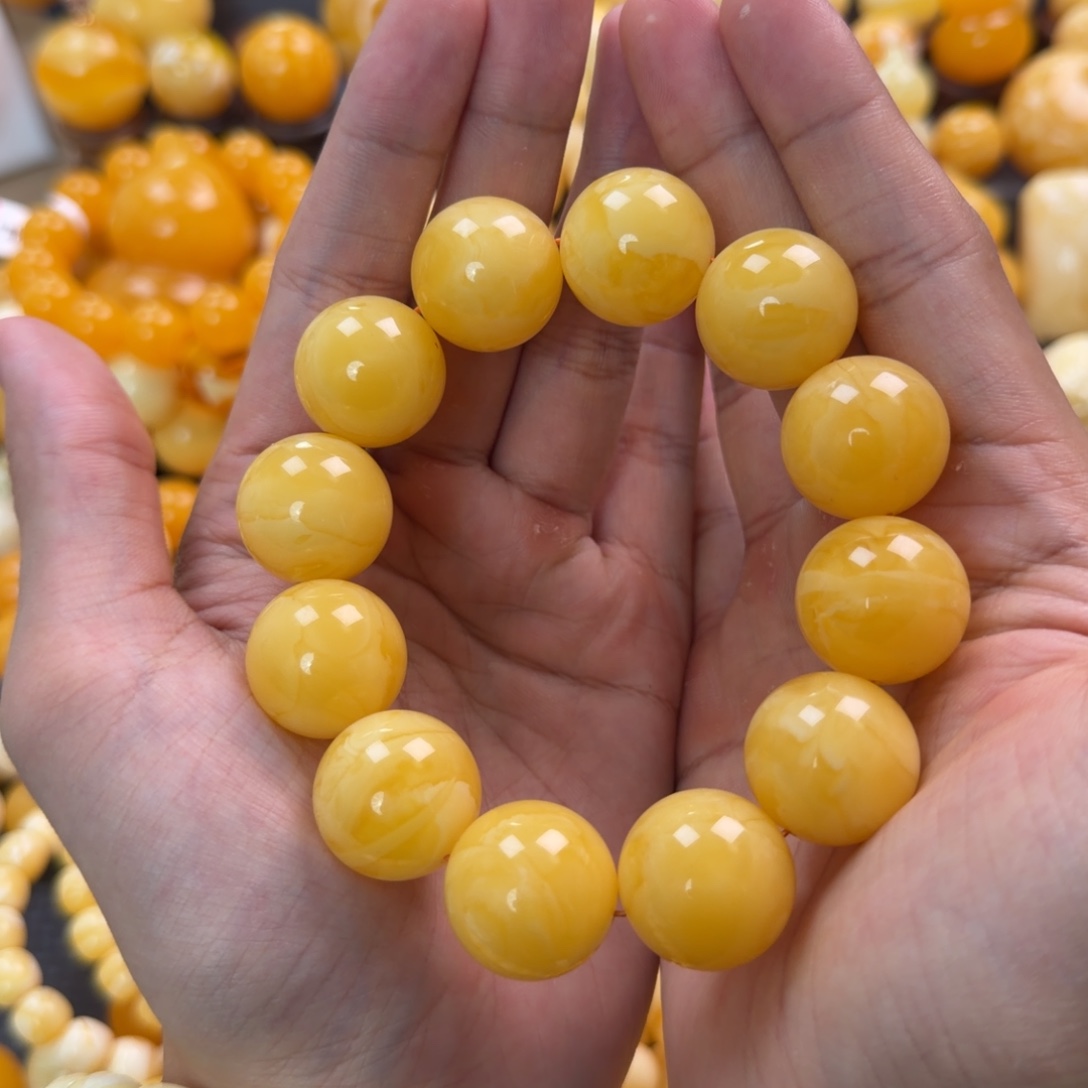 琥珀未镶嵌珠宝奇石20.8mm同料