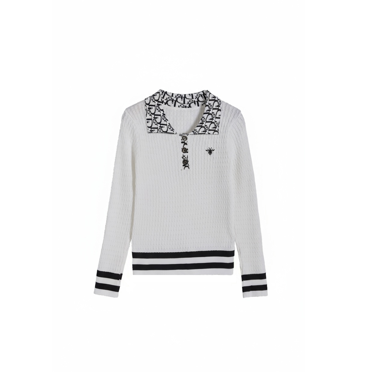 早秋知性女神翻领套头长袖针织衫女上衣时尚名媛轻奢13131 polo