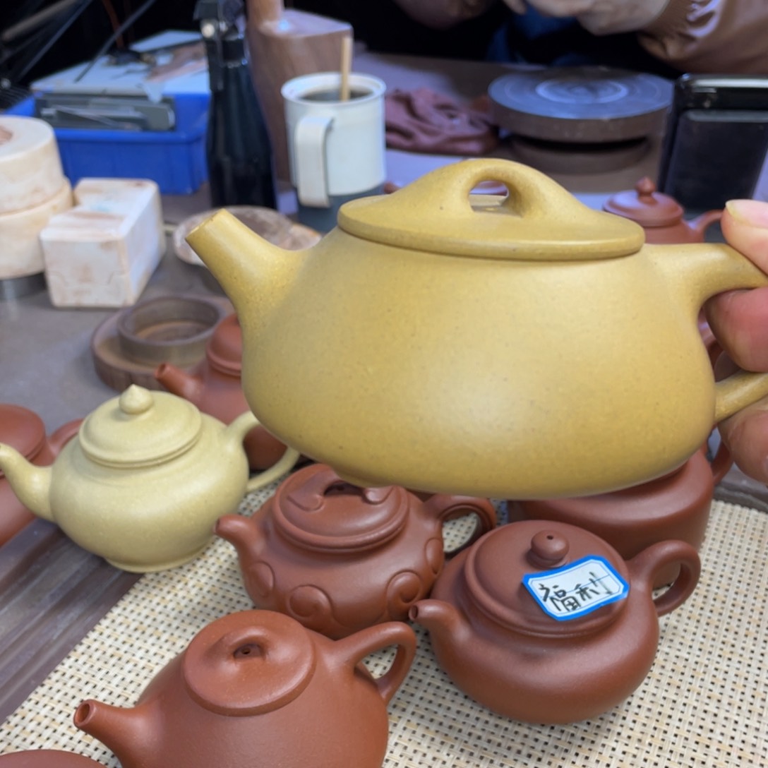 紫砂茶壶艺**生宜兴紫砂