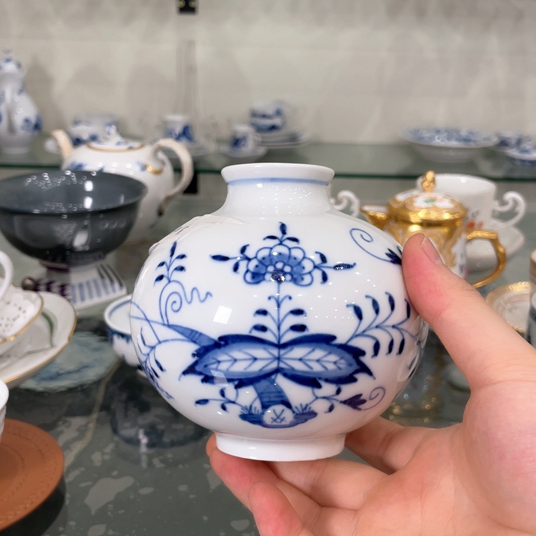 瓷片中古二等蓝洋葱