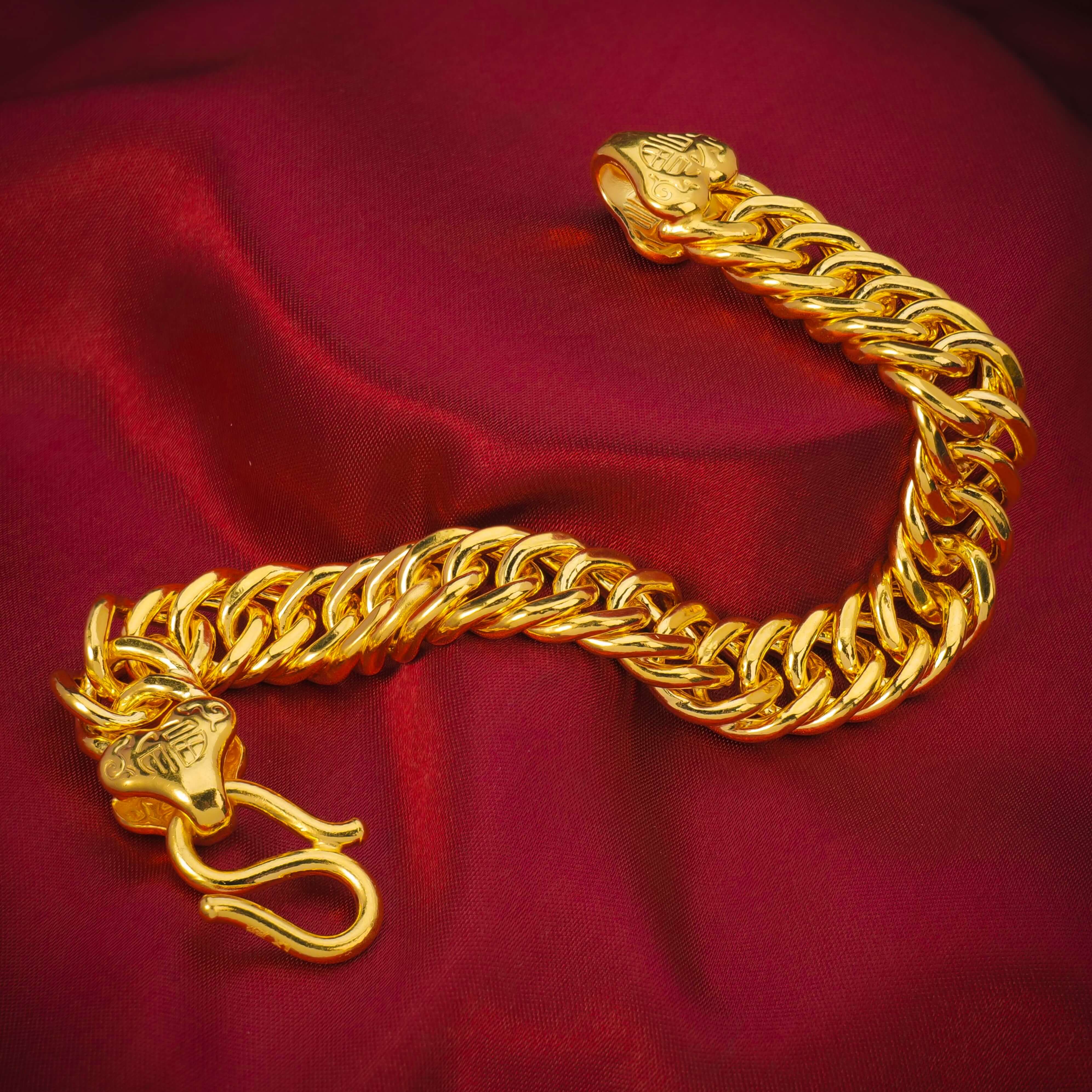 足银手链 爱心老板手链（JO)