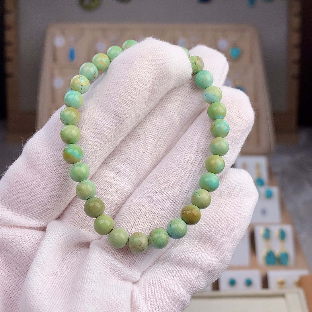 绿松石耳饰未镶嵌