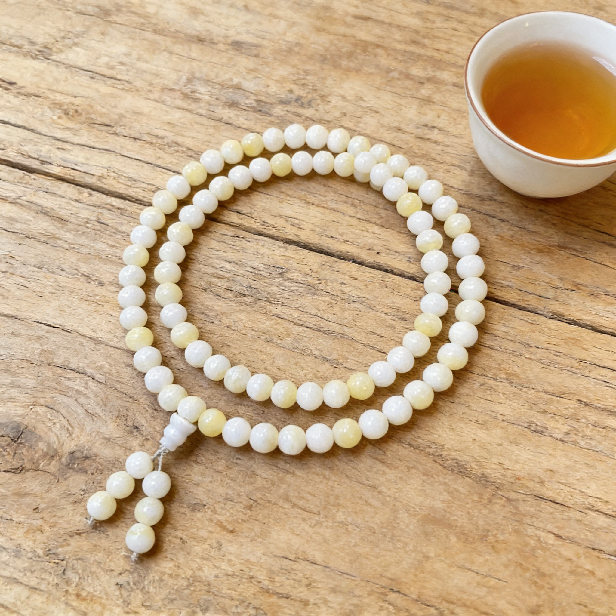 002（特殊品）海南和田0.6*108颗多圈手串壳类