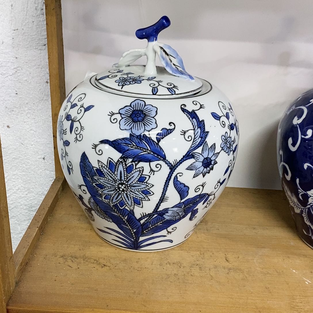 【闪购商品】摆件苹果储物罐瓷器…………………………