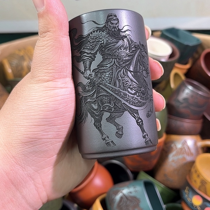 茶杯紫砂全手工紫砂主人杯