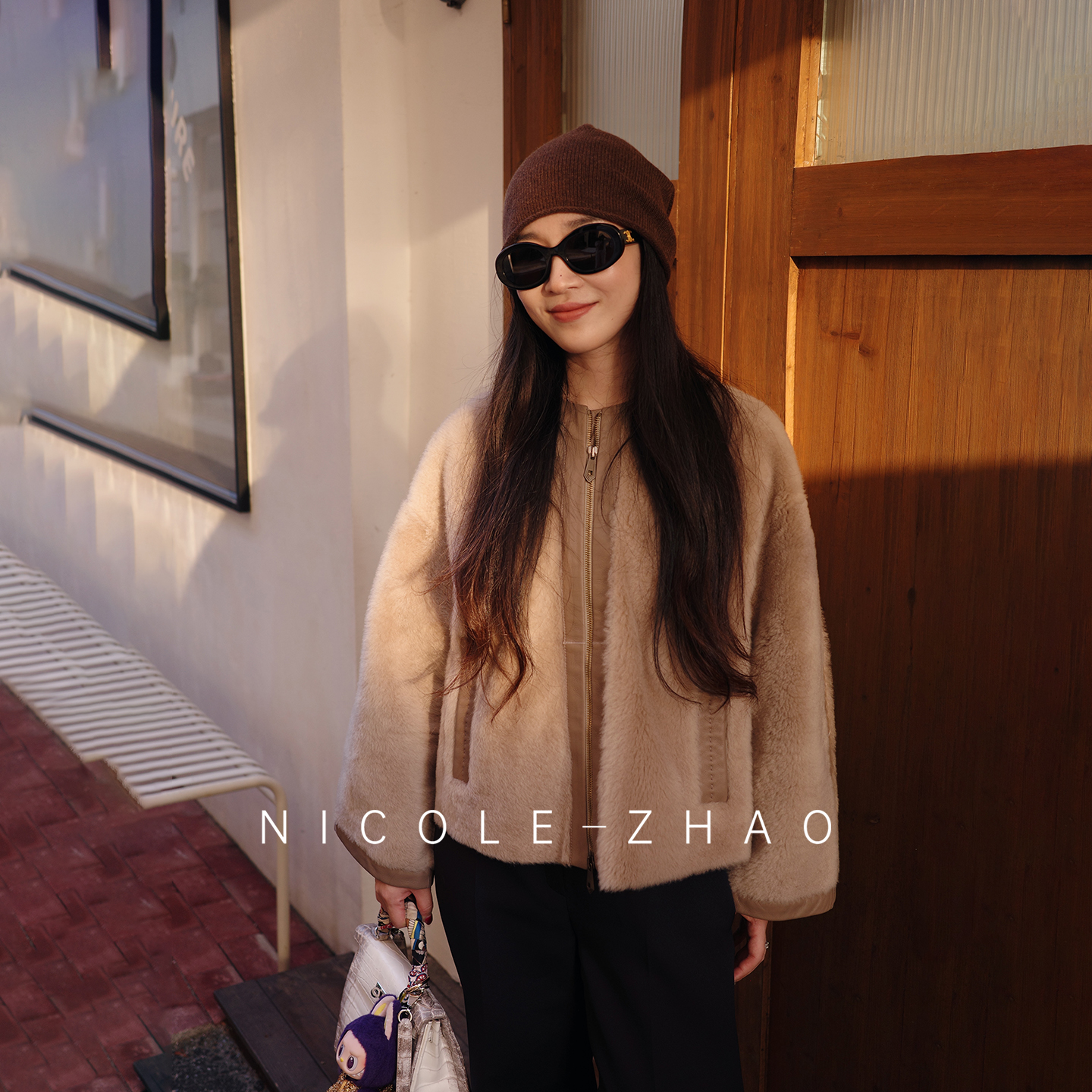 （预售）天荒地老【贵姐NICOLE】限量版黑标系列气质顶奢皮草5NWP071