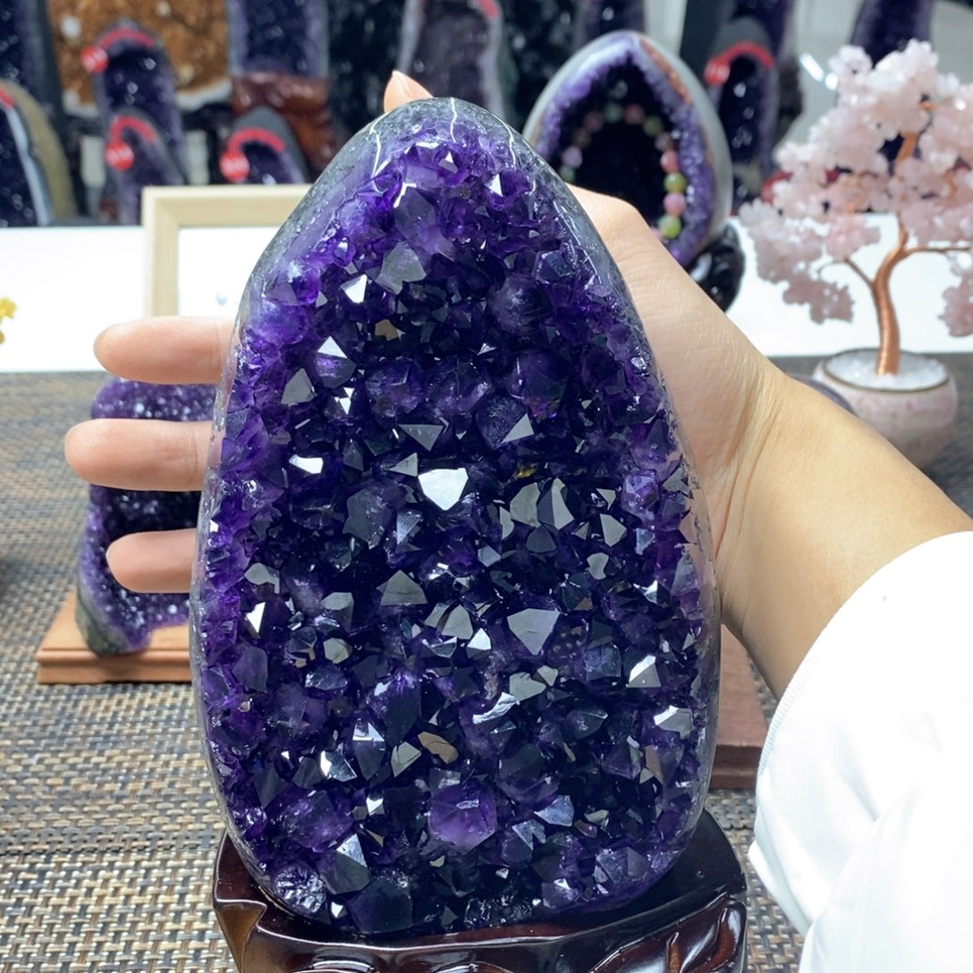 大型摆件（非配饰）紫晶未镶嵌