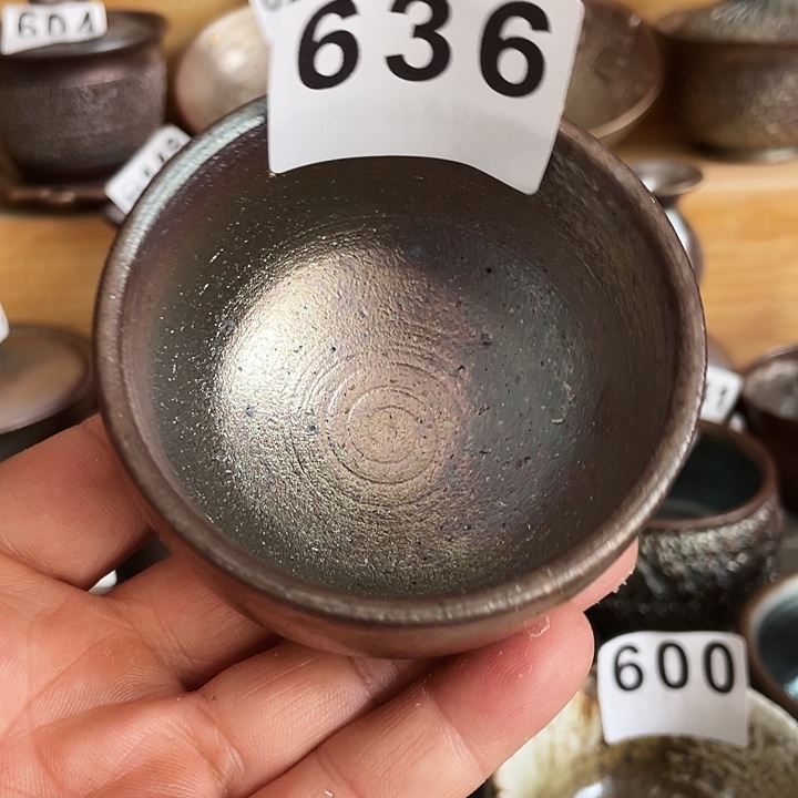 茶杯紫泥柴烧纯手工636