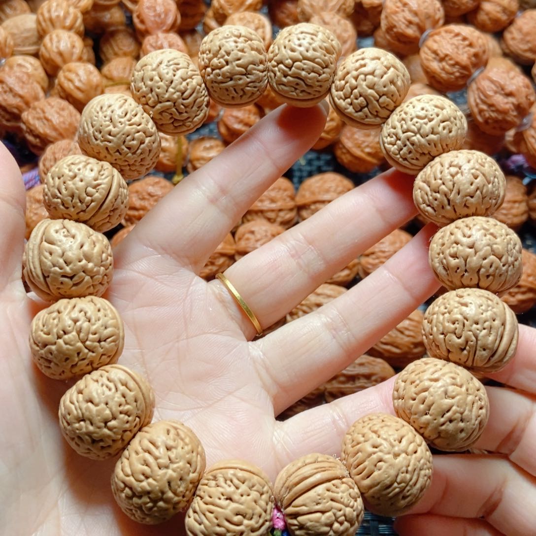 文玩核桃手串祁树良桃核