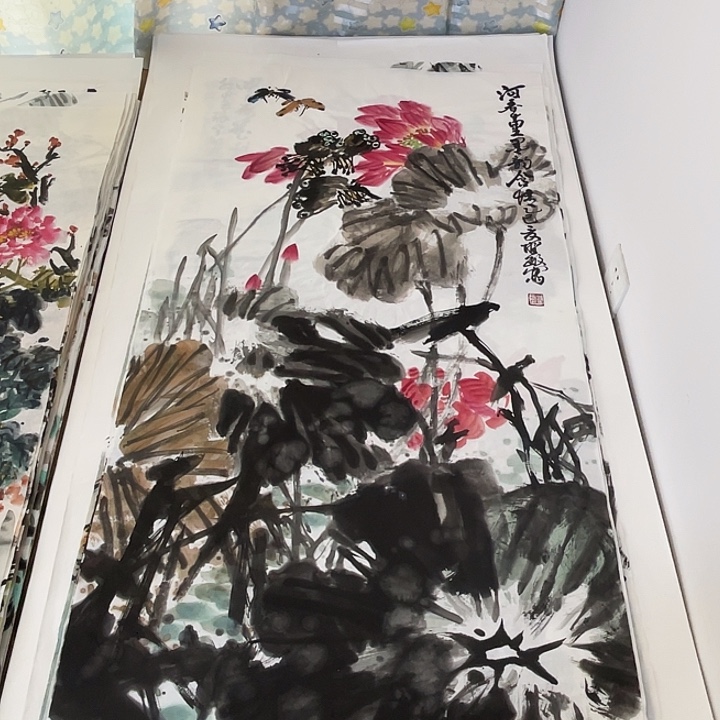 国画张圣敏先生纯手绘作品