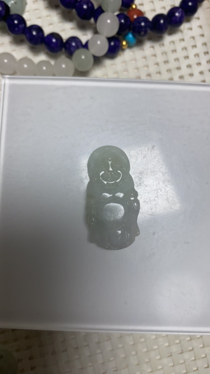 天然翡翠项链吊坠