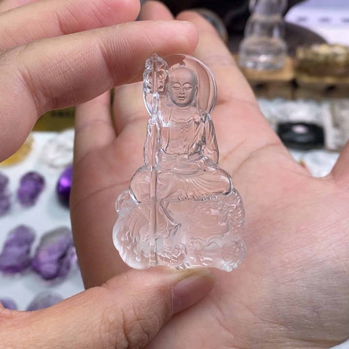 水晶颈饰未镶嵌卓****n定制