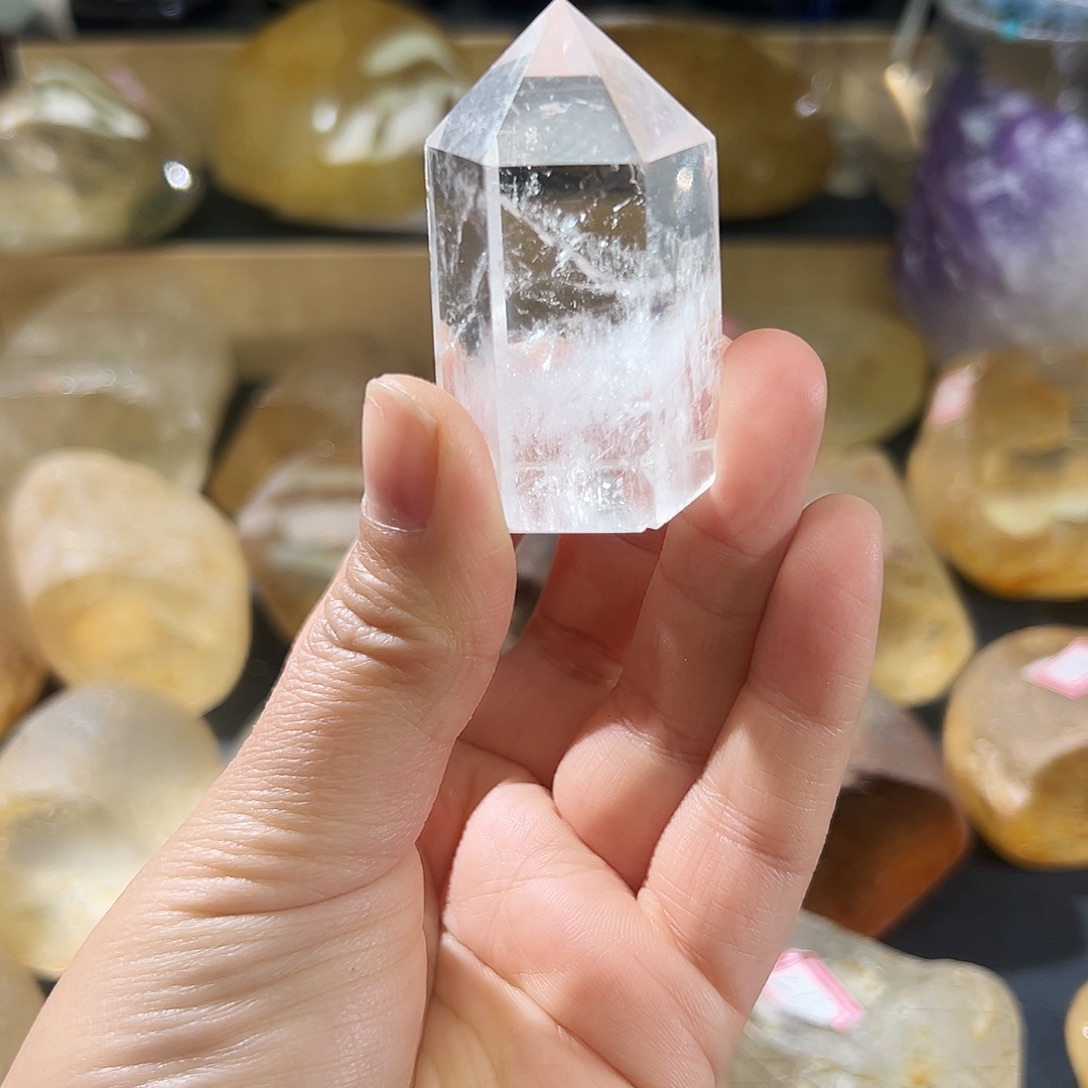 未镶嵌水晶手串水晶