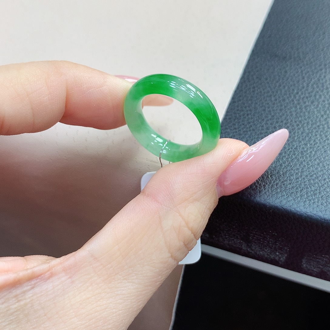 未镶嵌戒指翡翠14号