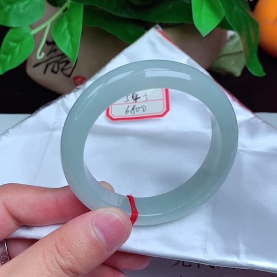 翡翠手镯未镶嵌正圈023