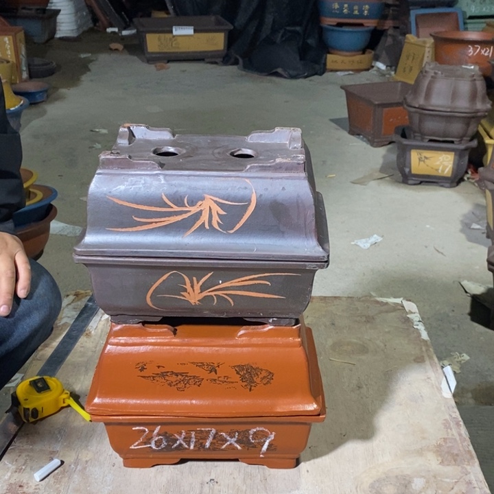 紫砂花盆紫砂紫砂