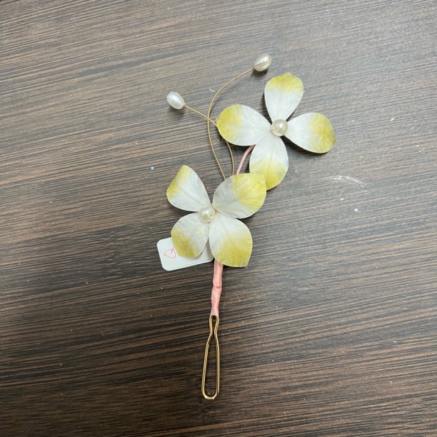 春亦归古风发饰绒花发簪 手工制作默认微瑕