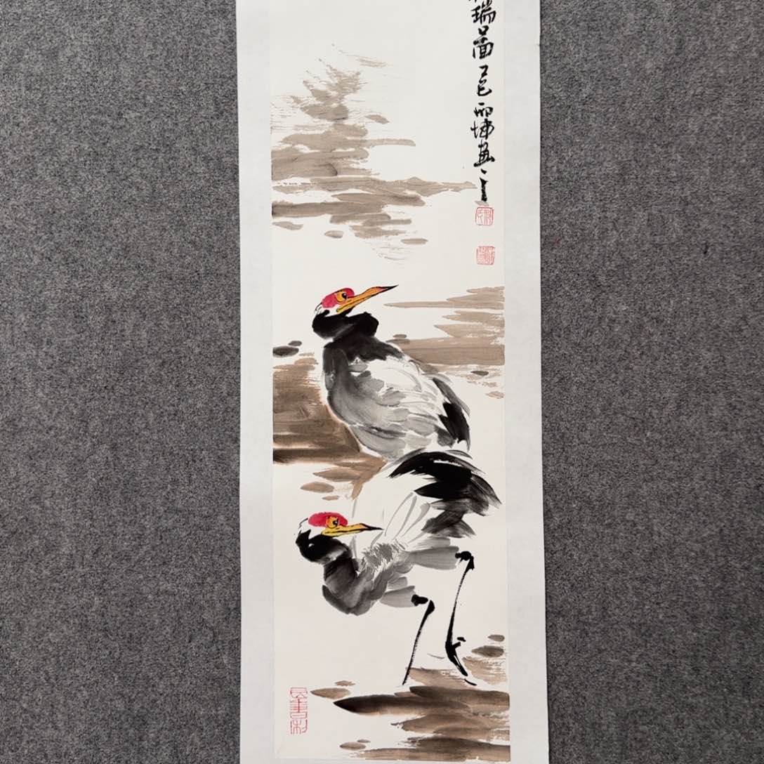 国画zz邢坤老师手绘作品