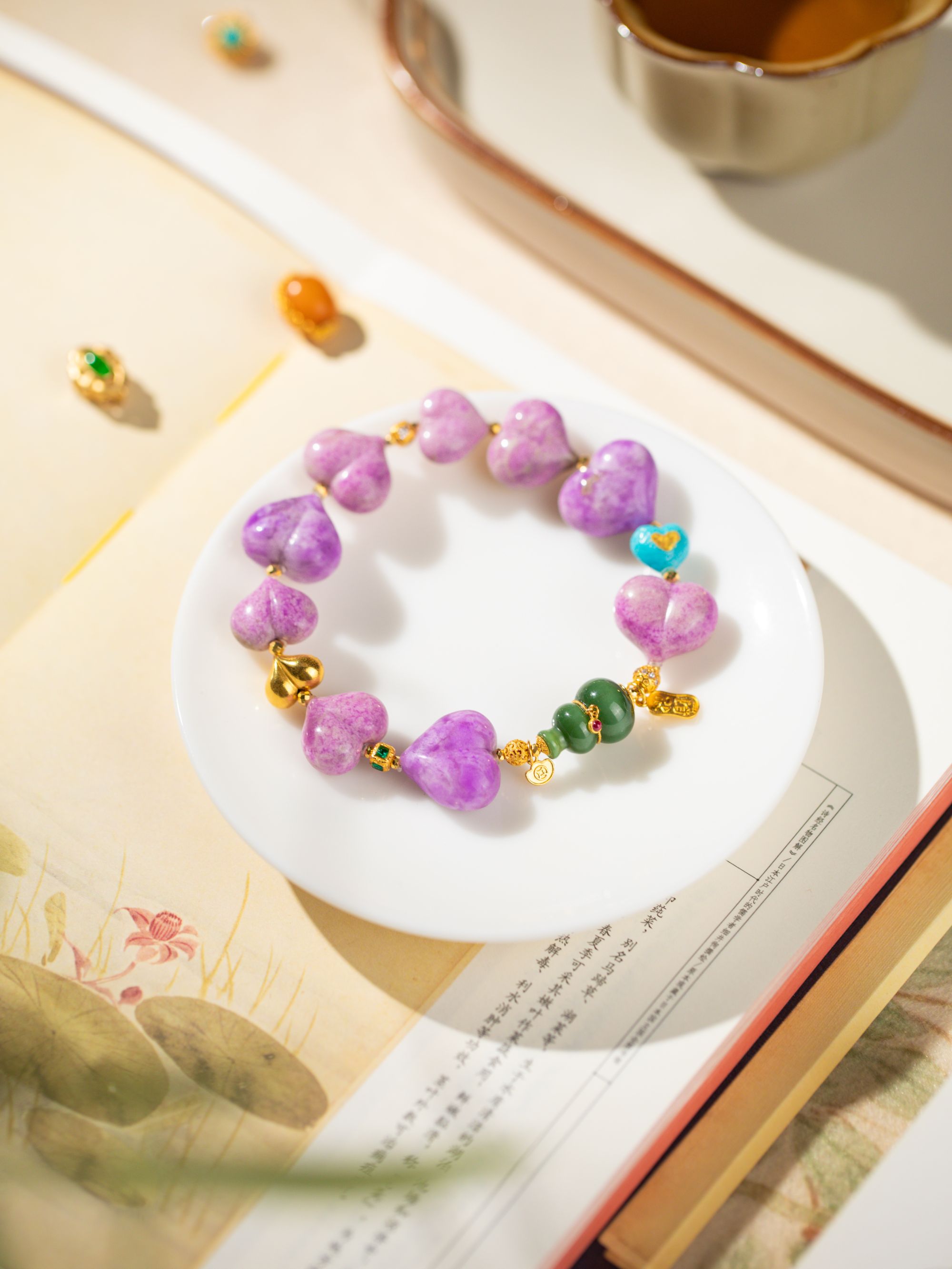 S-《漫心甜》舒俱来爱心手串-ADY75772