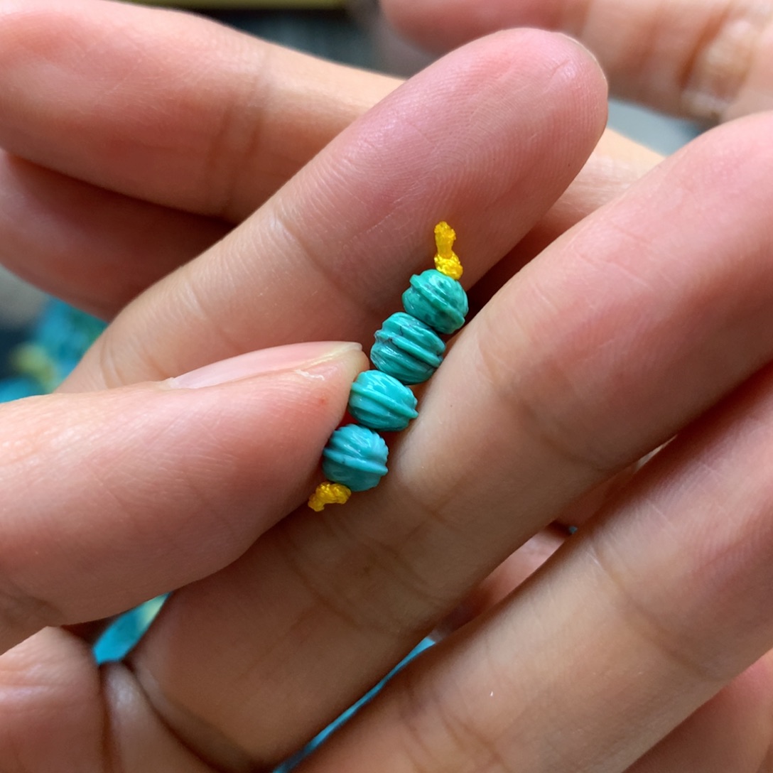 绿松石配饰未镶嵌