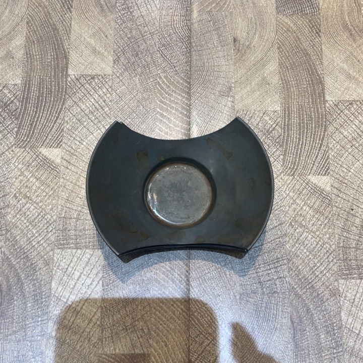 锡茶托茶道具摆件