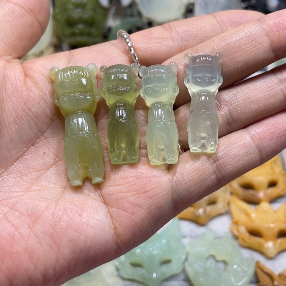 【闪购商品】岫玉未镶嵌颈饰91任选一个