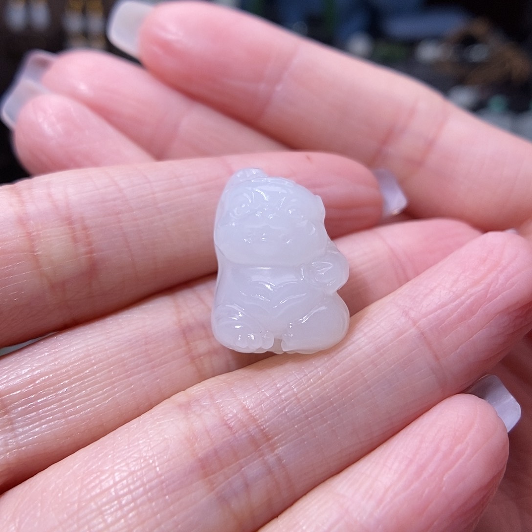 和田玉挂件未镶嵌d****b