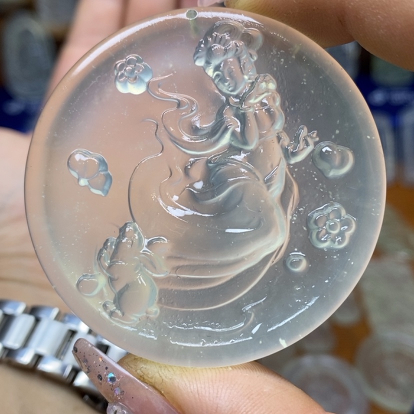 【闪购商品】蛇纹石玉颈饰未镶嵌