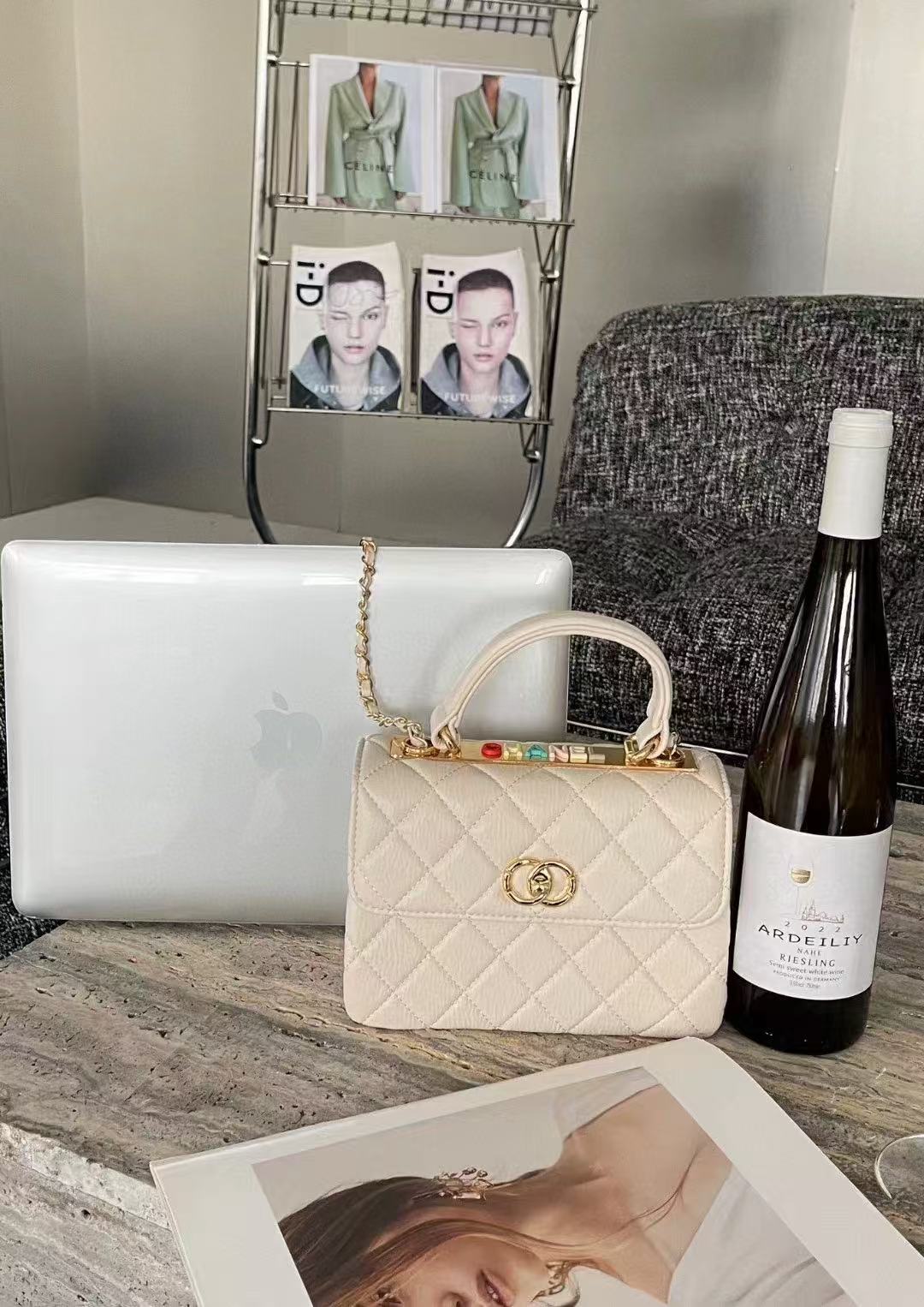 2025秋冬新款休闲时尚百搭简约复古小众韩版通勤单肩手提斜挎包16