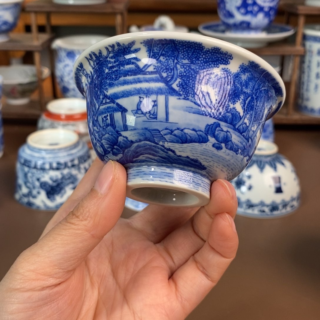 景德镇陶瓷手工手绘