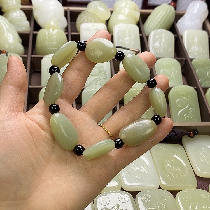 昆仑石男士随行手串