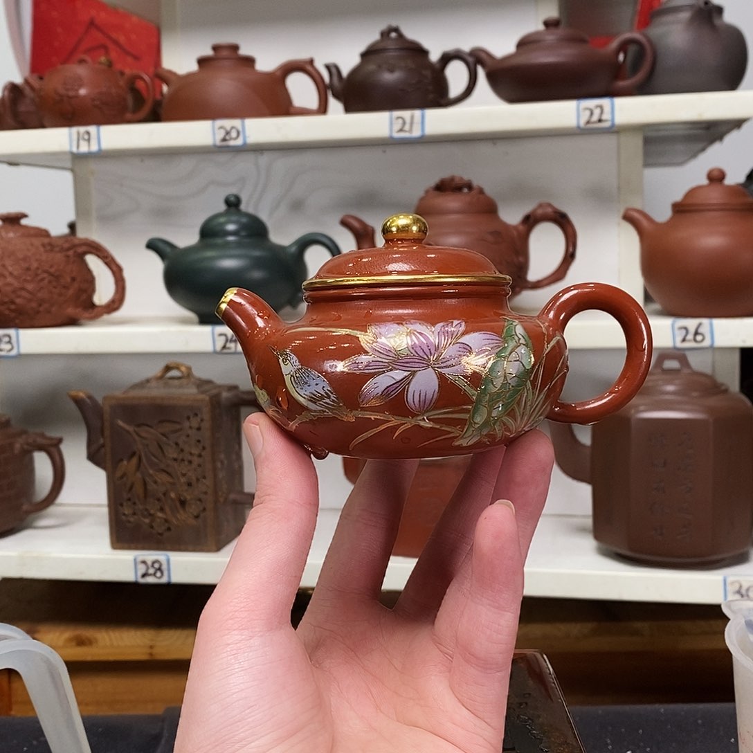 紫砂茶壶全手工制作