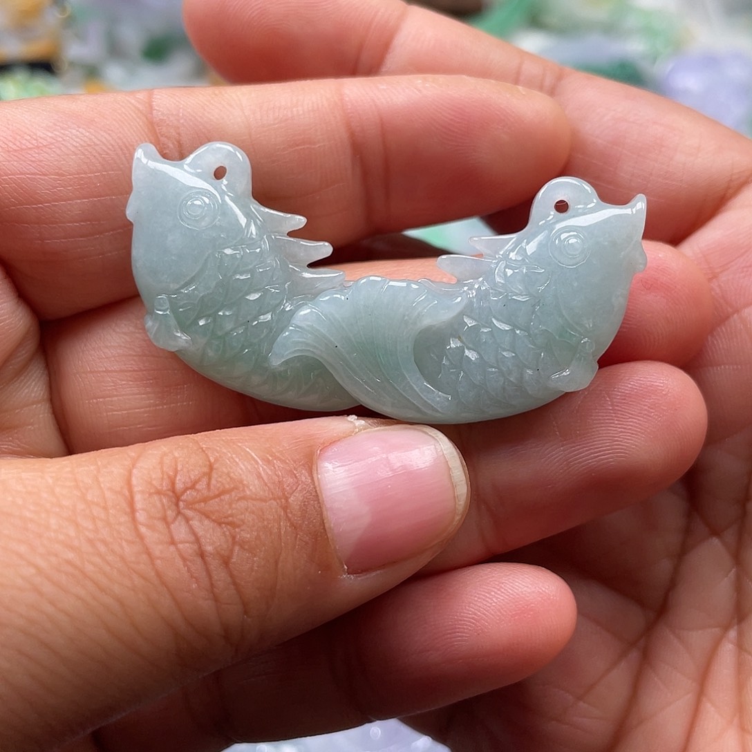 颈饰未镶嵌翡翠翡玉缘翡翠