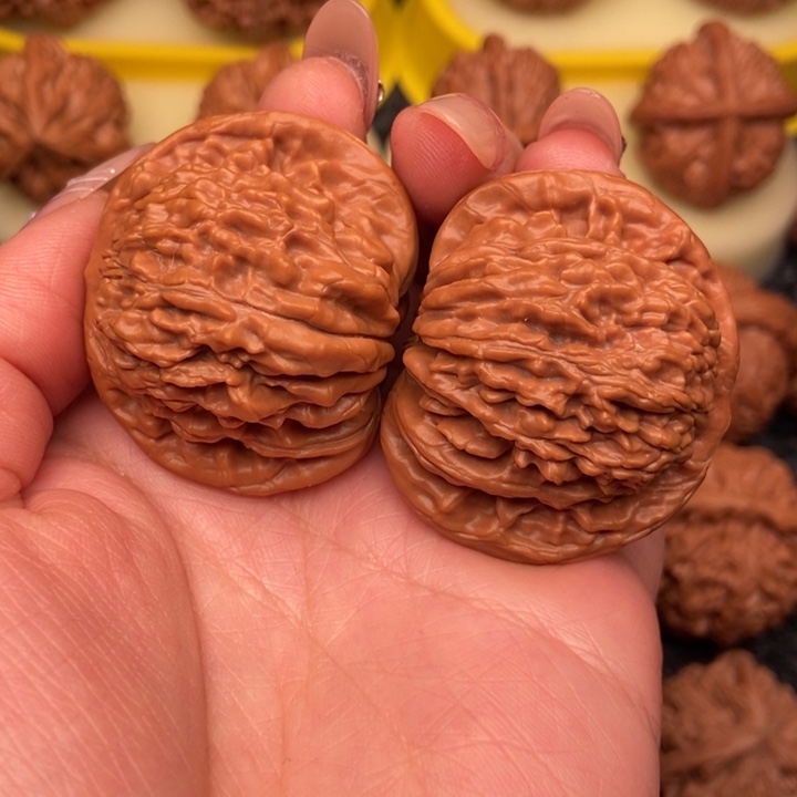 文玩核桃把件42老树原桩四座楼