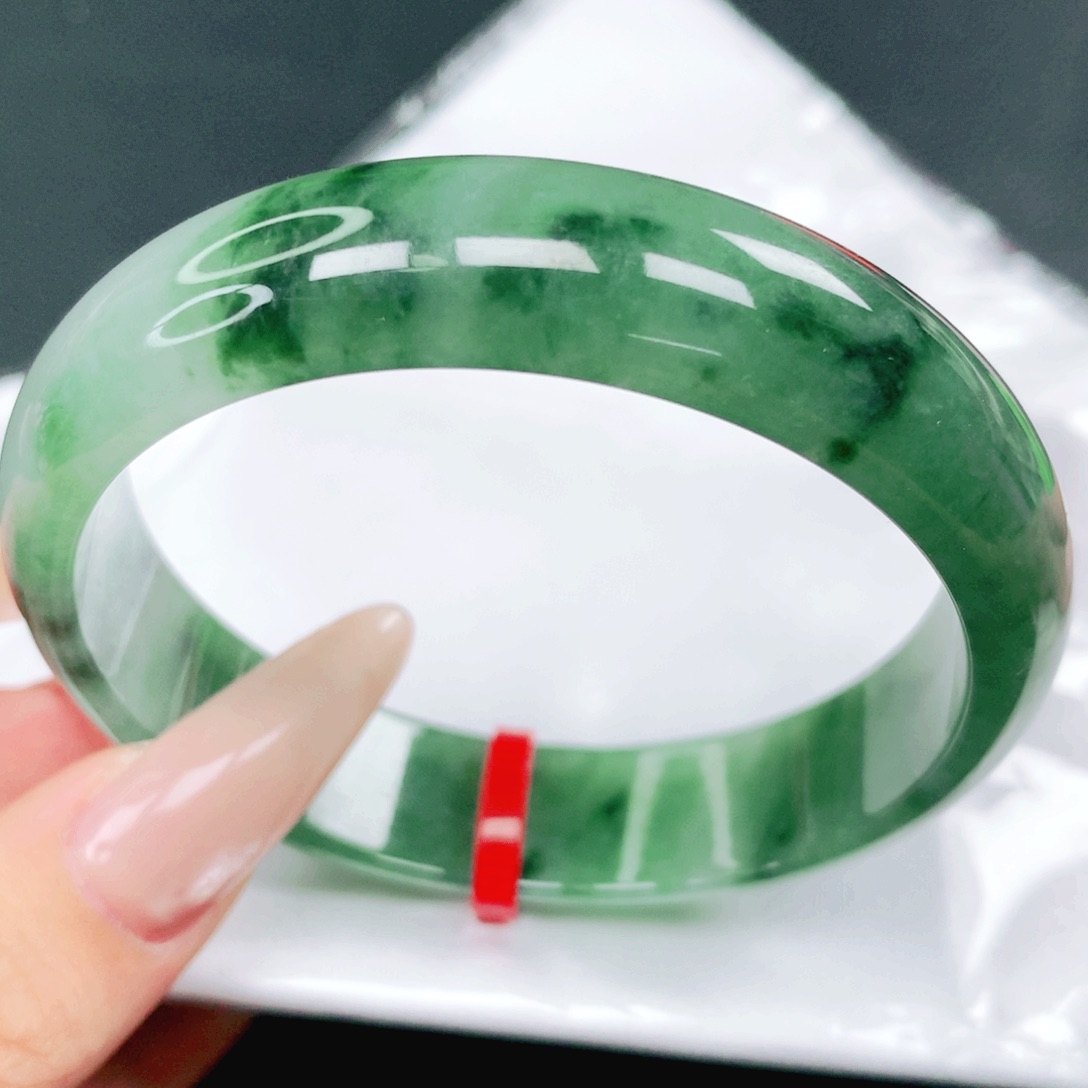 翡翠未镶嵌手镯58