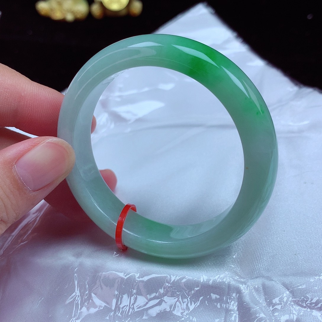未镶嵌手镯翡翠51-52圈