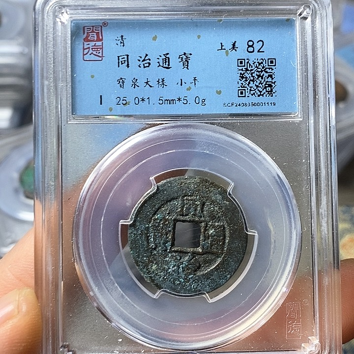 铜闻博文化同治通宝