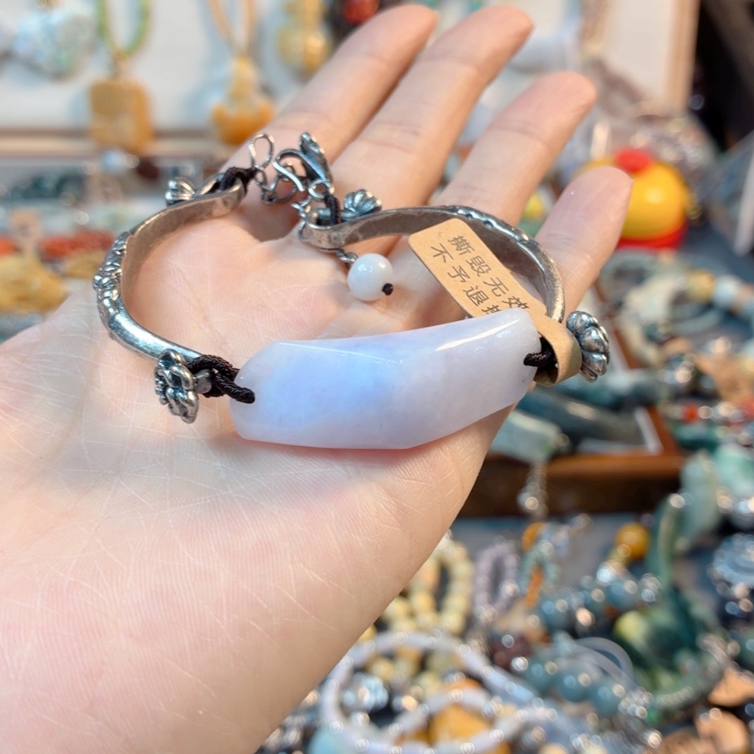 未镶嵌手链翡翠?****手串