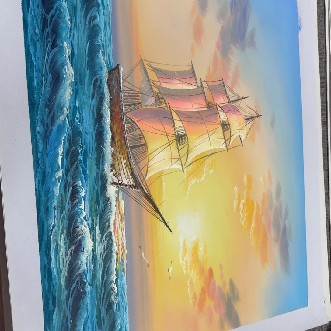 油画优惠多多哦。好想