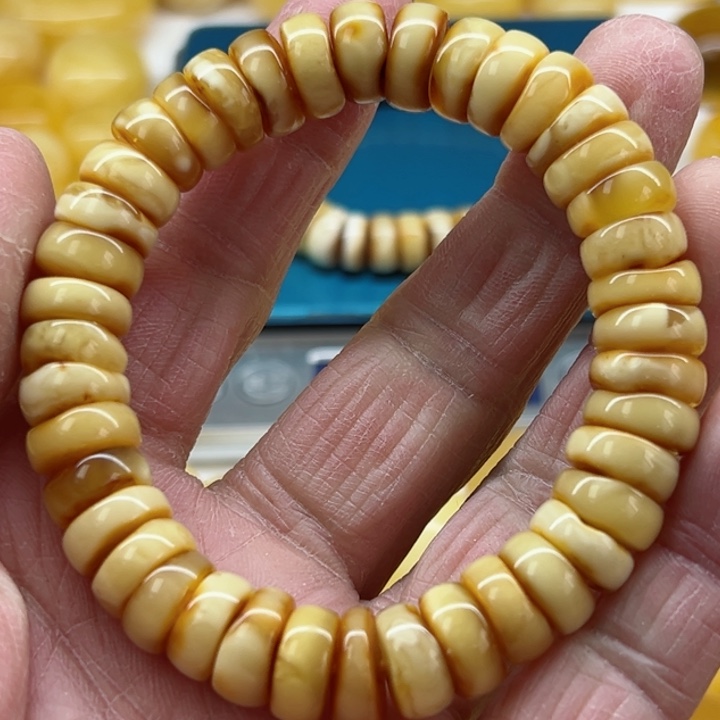琥珀（矿物珀）手串未镶嵌