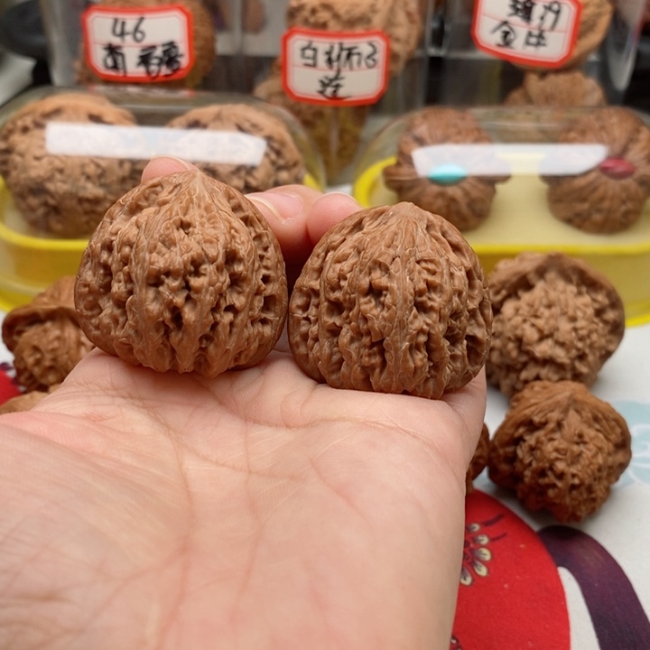 文玩核桃吊坠乐**^密纹