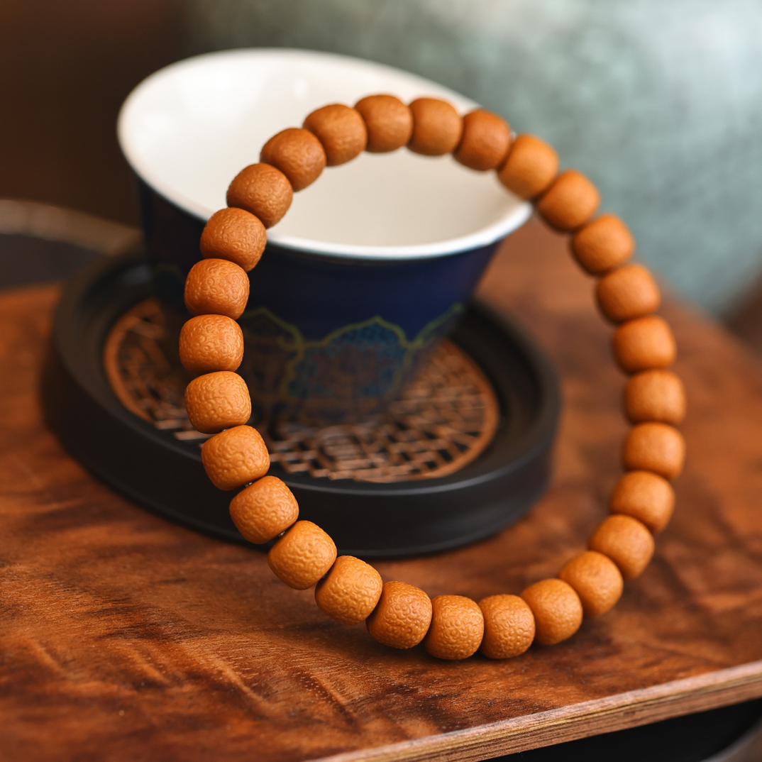 小刀熔岩.夏天PRODUCT纯手工雕刻猴头手串